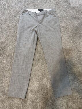Banana Republic Light Gray Dress Pants - Slim/Tapered Fit